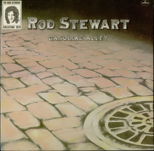 Rod Stewart Gasoline Alley Dutch vinyl LP album (LP record) (546829)